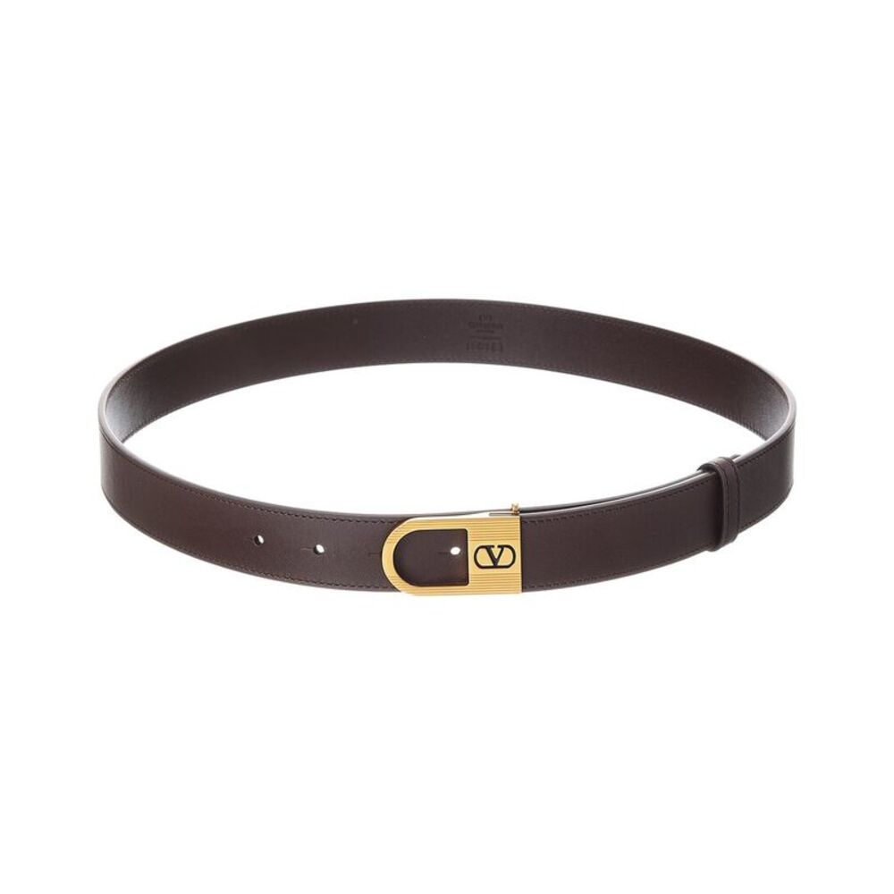 Valentino Vlogo Signature Leather Belt